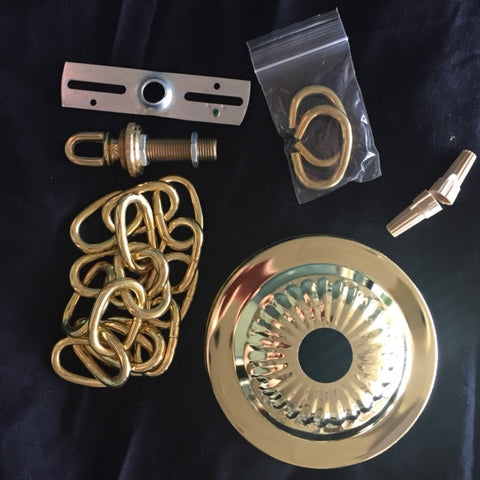 Brass Open Eye Pins (100/pack) – ChandelierParts